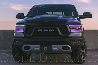 Placas LED DRL RGBW para Ram 1500 Midline 2019-2021