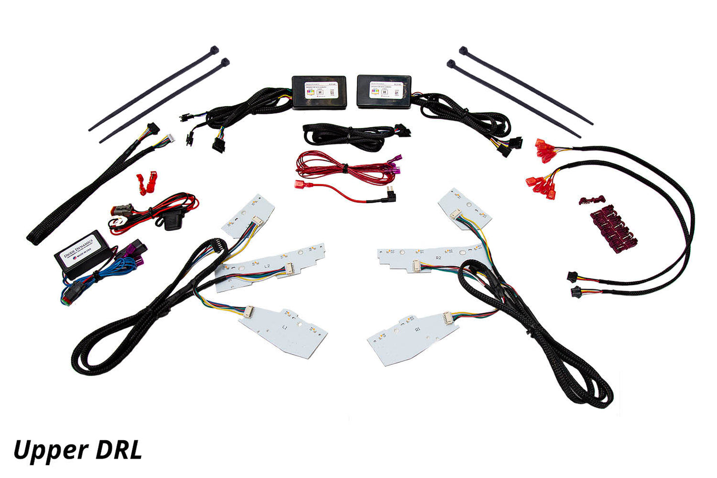 Dinámica de diodos de las placas DRL superior e inferior RGBWA del Camaro 2016-2018