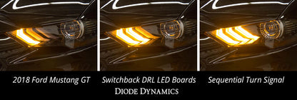 Switchback DRL LED Boards for 2018-2021 EU/AU Ford Mustang