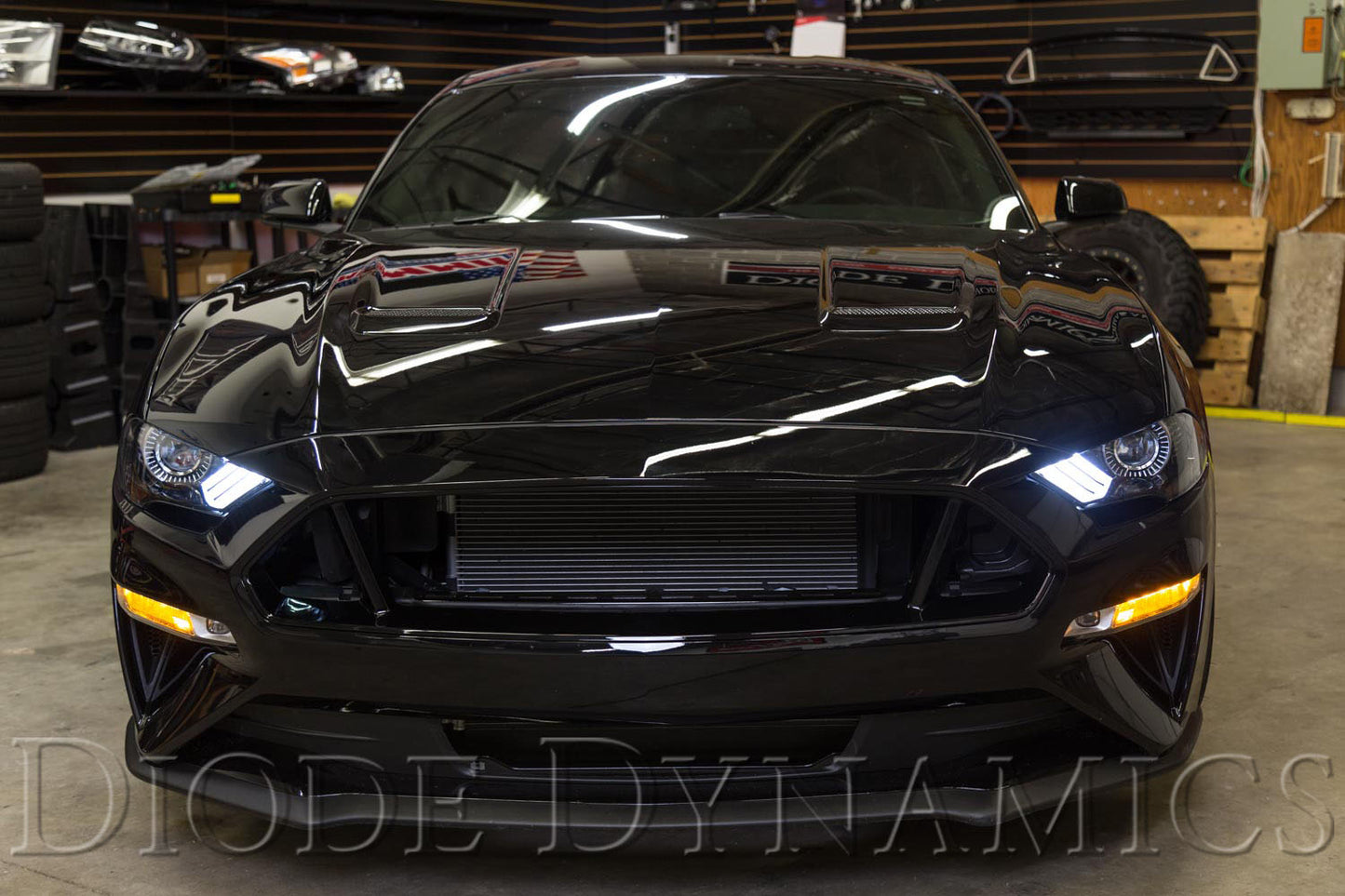 Switchback DRL-LED-Platinen für 2018-2021 EU/AU Ford Mustang