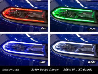 RGBW DRL LED Boards for 2019-2021 Dodge Charger