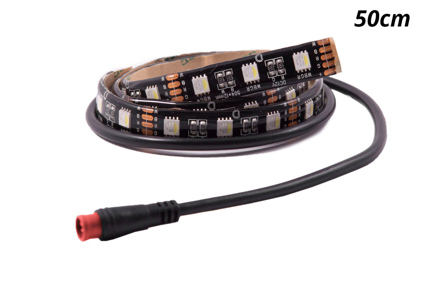 Tira de diodos RGBW de 500 cm SMD120 M8 multicolor dinámica