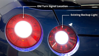 Heck als Blinker + Backup-Modul für 2009-2024 Nissan GT-R