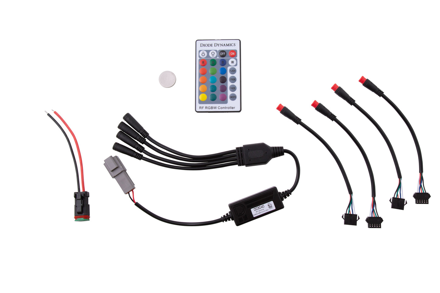 RGBW 24-Key M8 RF Controller Diode Dynamics