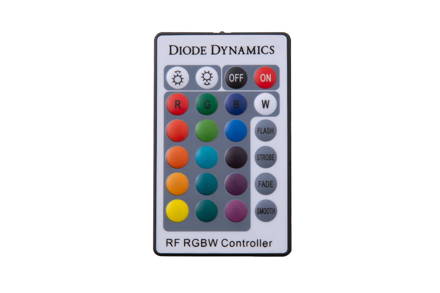 RGBW 24-Tasten M8 RF-Controller Diode Dynamics