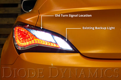 Hyundai Genesis Coupe Tail as Turn Kit w/ Backup Stage 2 Diode Dynamics