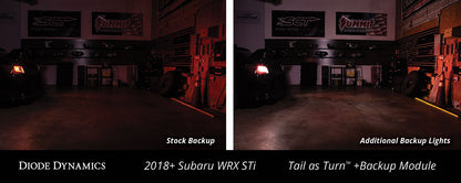 Tail-as-Blinker-Kit mit Backup für 2015-2021 Subaru WRX / STi, Stufe 1