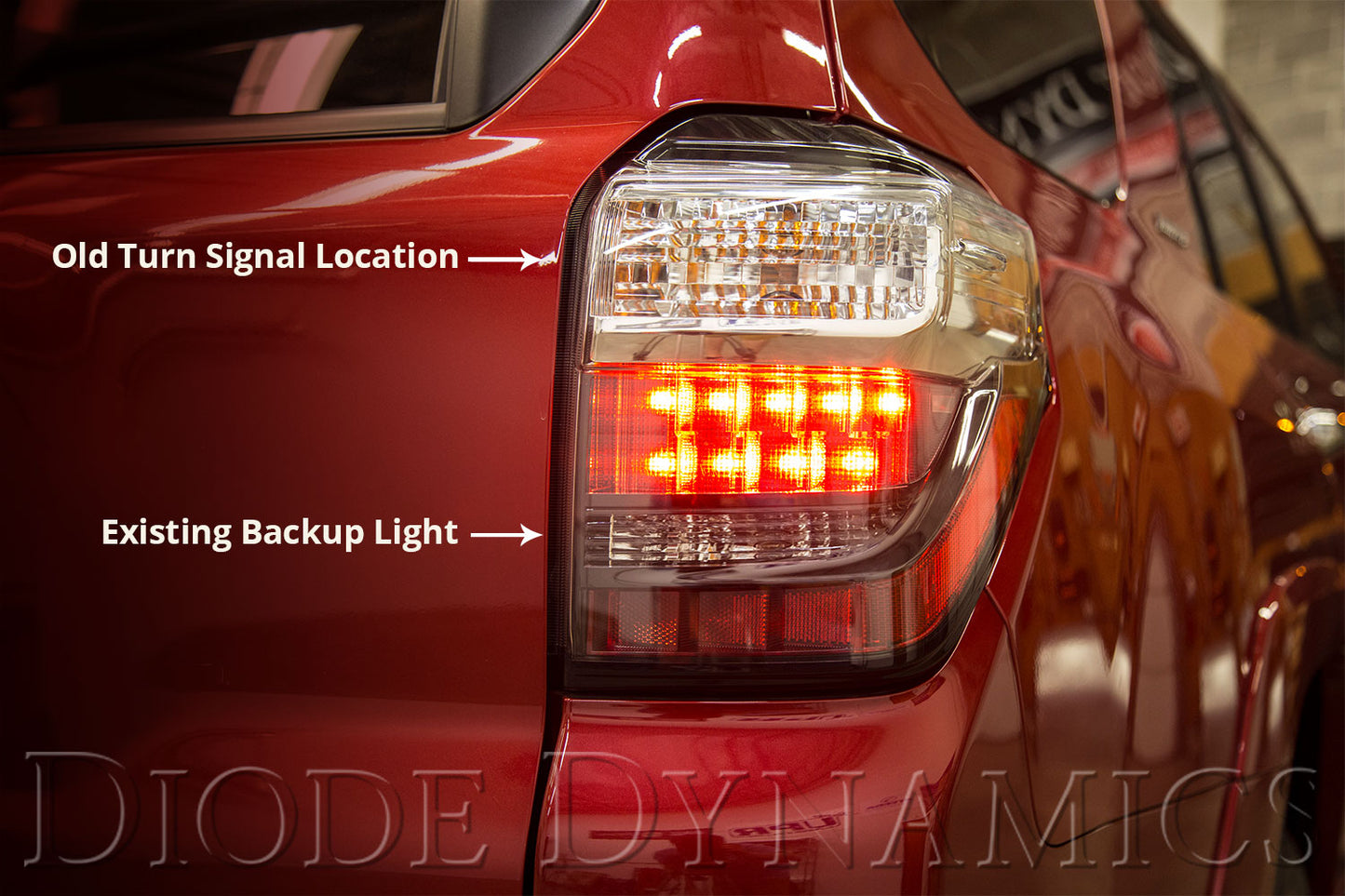 Tail-as-Blinker-Kit mit Backup für 2014-2024 Toyota 4Runner, Stufe 2