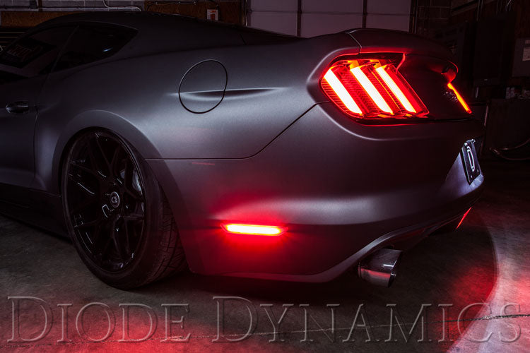 LED Sidemarkers for 2015-2021 EU/AU Ford Mustang, Red (pair)