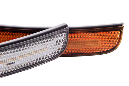 LED Sidemarkers for 2015-2021 Dodge Charger, Amber/Red (set)