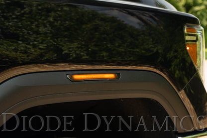 LED Sidemarkers for 20-21 Sierra 2500/3500 HD Clear Set Diode Dynamics