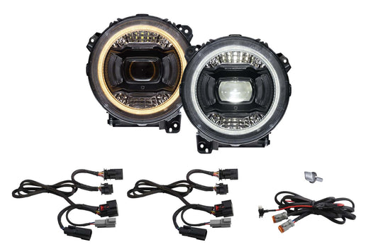 Faros LED Elite para Jeep JL Wrangler 2018+