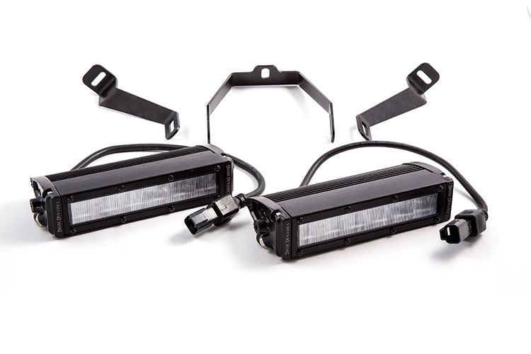 Kit de luces LED SS6 para WRX 2015 con diodo dinámico blanco ancho