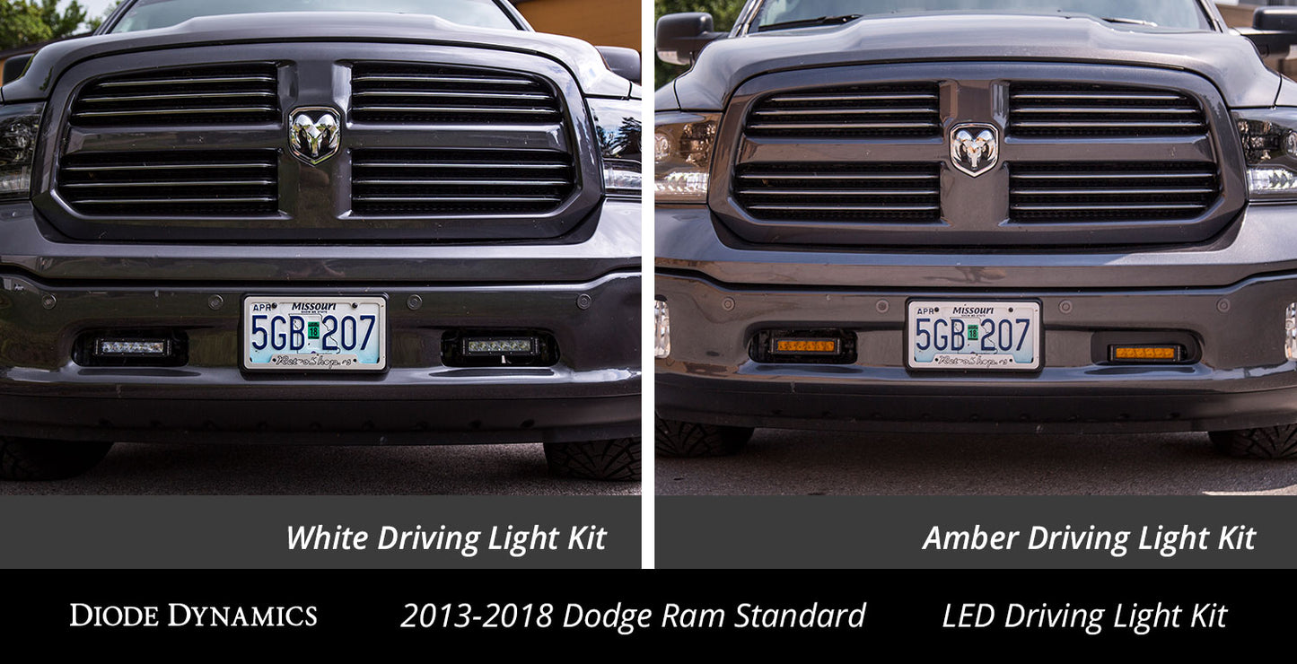 2013–2018 Dodge Ram Standard SAE/DOT LED-Lichtleisten-Kit