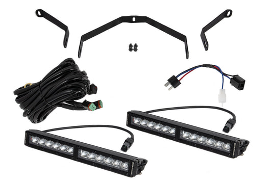 Kit de luces de conducción SS12 para Toyota Tundra 2014-2021, luces de conducción blancas