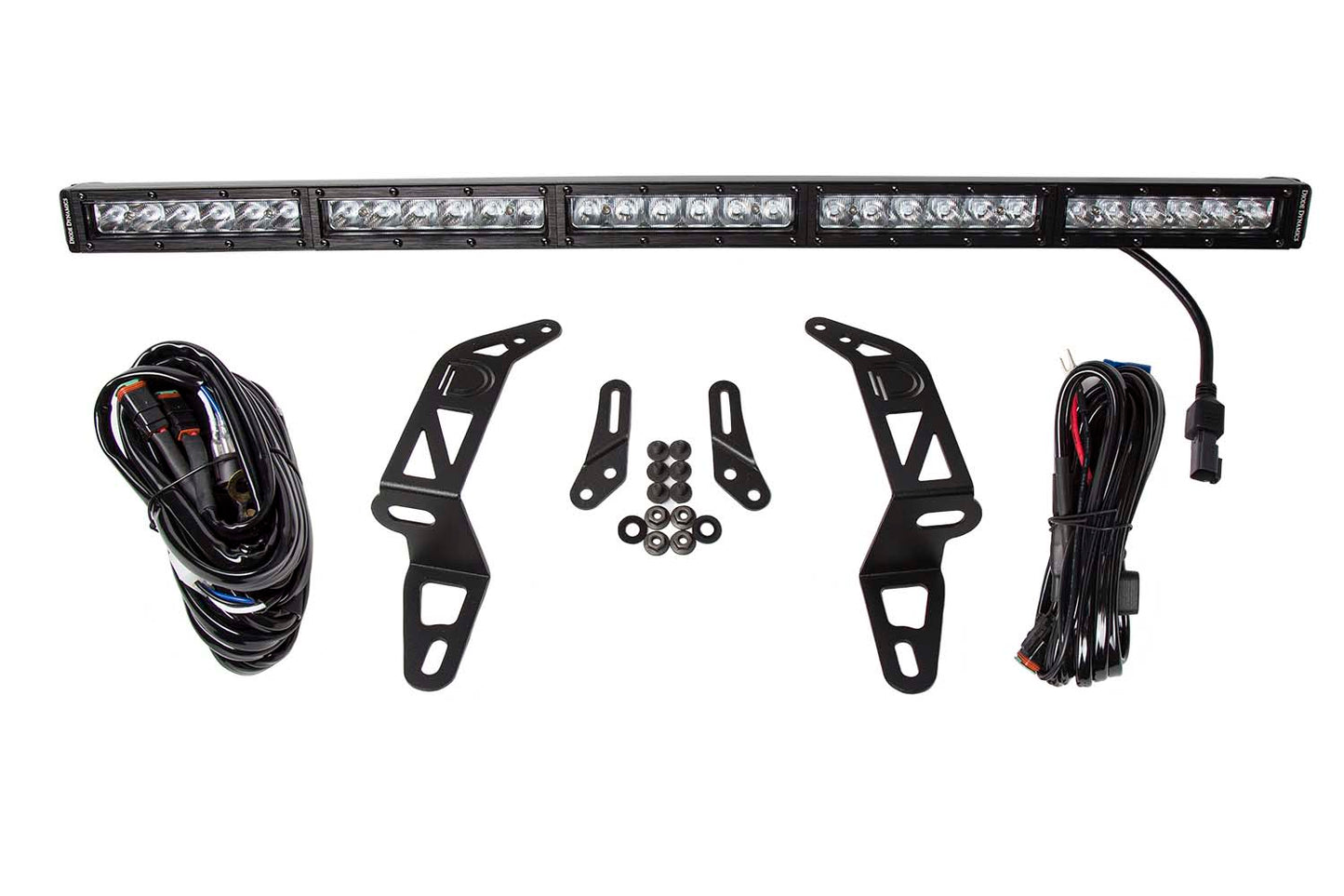 Kit de soporte de parachoques SS30 para Jeep JL Wrangler/Gladiator 2018-2021, conducción individual blanca