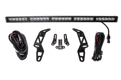 Kit de soporte de parachoques SS30 para Jeep JL Wrangler/Gladiator 2018-2021, conducción individual blanca