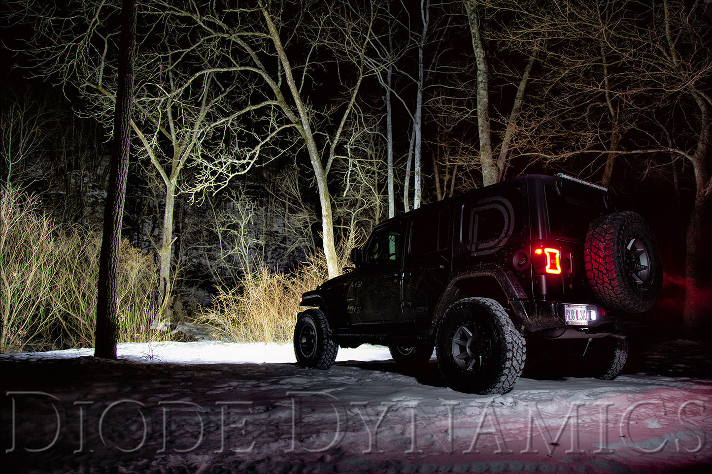 SS30 Stoßstangenhalterungssatz für 2018-2021 Jeep JL Wrangler/Gladiator, Weiß Combo Dual