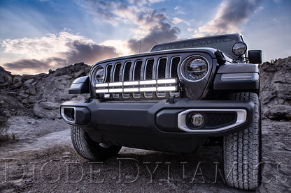 SS30 Stoßstangenhalterungssatz für 2018-2021 Jeep JL Wrangler/Gladiator, Amber Combo Dual