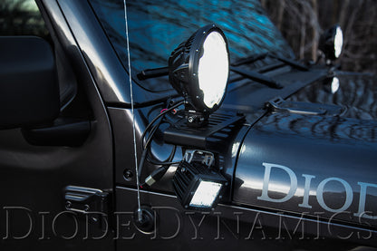 Kit de soporte de LED para montaje en el panel de instrumentos para Jeep JL Wrangler/Gladiator 2018-2021