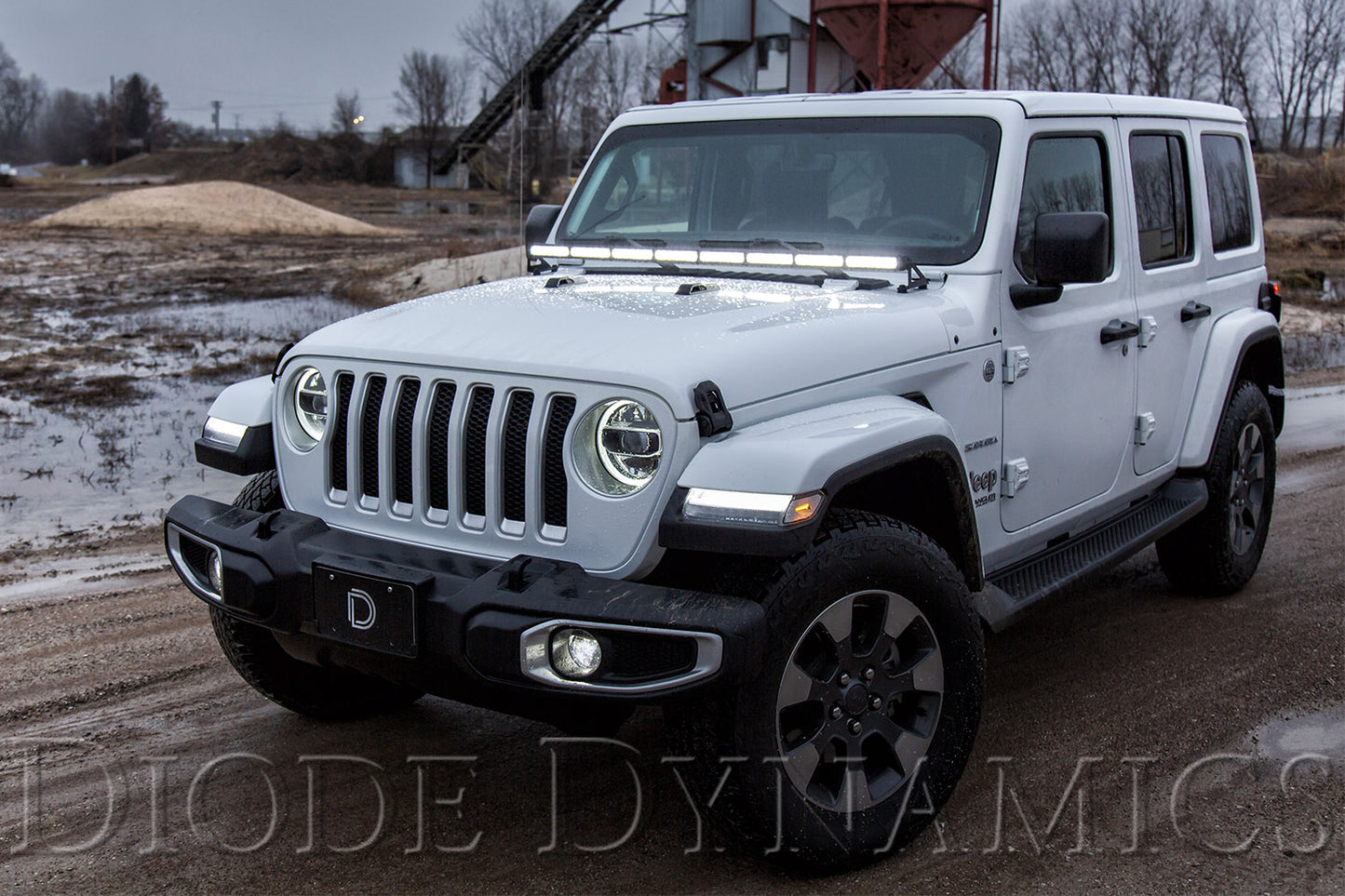 Motorhaubenhalterungssatz für Jeep JL Wrangler/Gladiator 2018-2021