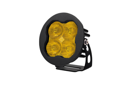 Worklight SS3 Sport Yellow SAE Fog Round Single Diode Dynamics
