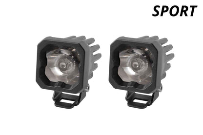 Stage Series C1 LED Pod Sport White Spot Standard WBL Pair Diode Dynamics