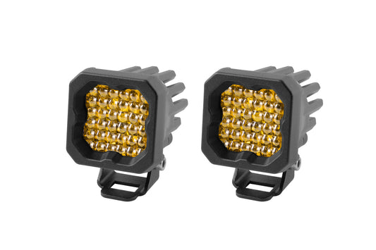 Stage Series C1 LED Pod Pro Yellow Flood Standard ABL Pair Diode Dynamics