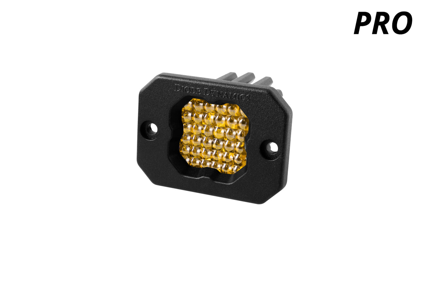 Stage Series C1 LED Pod Pro Yellow Flood Flush ABL Each Diode Dynamics