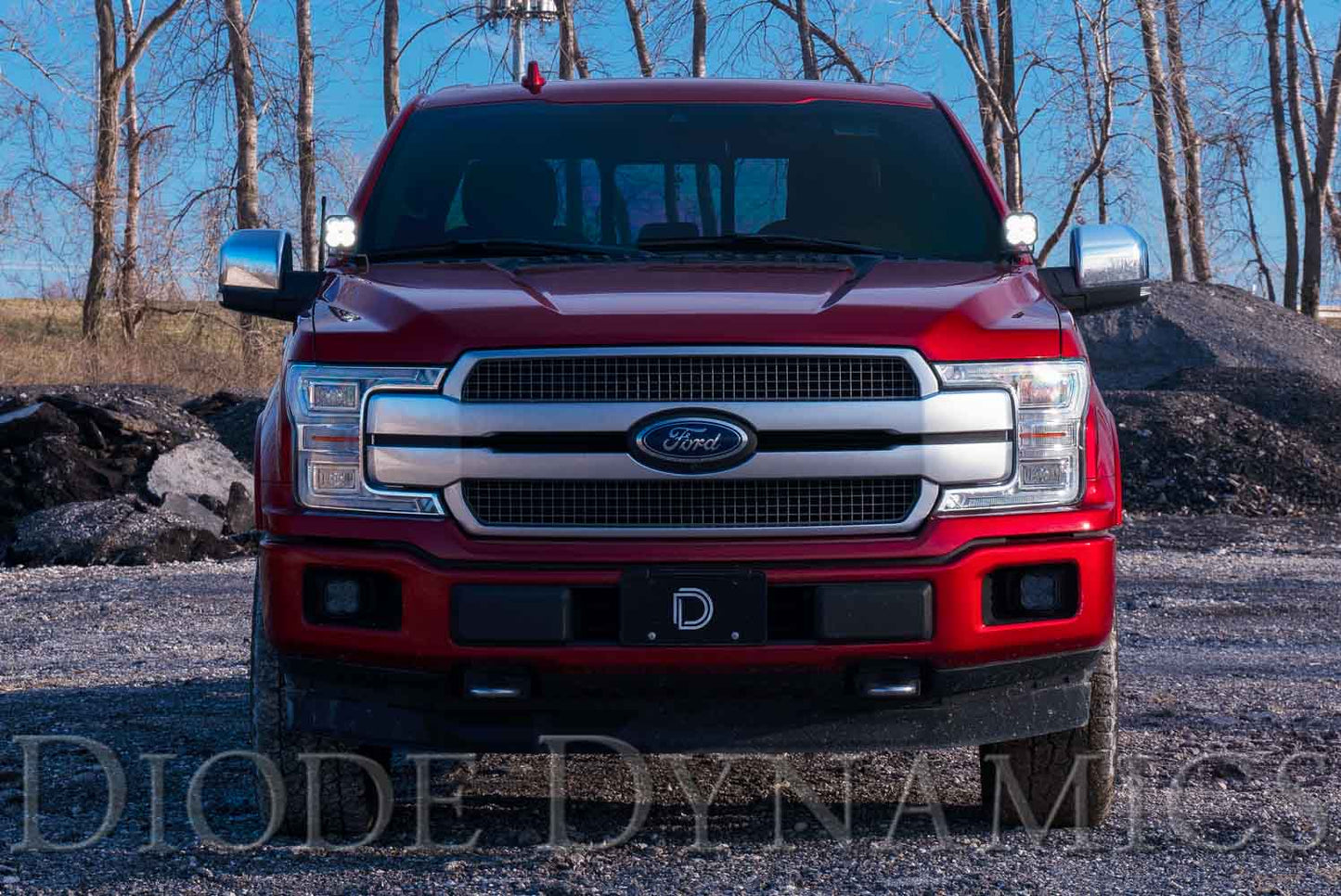 Kit de luces LED SS3 para zanjas para Ford F-150 2015-2020, solo soporte Diode Dynamics