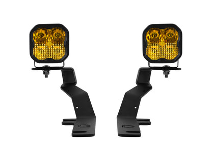 SS3 LED-Grabenlicht-Kit für 2017-2020 Ford Raptor, Sport Yellow Combo Diode Dynamics