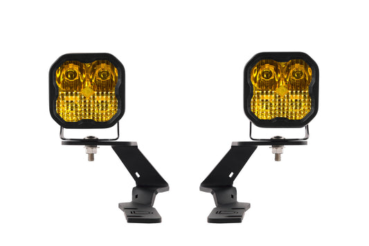 Kit de luces LED SS3 para zanjas para Ford Ranger 2019-2021, Sport Yellow Combo Diode Dynamics