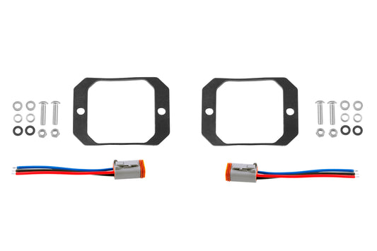 Stage Series C1 Flush Mount Mounting Kit Pair Diode Dynamics