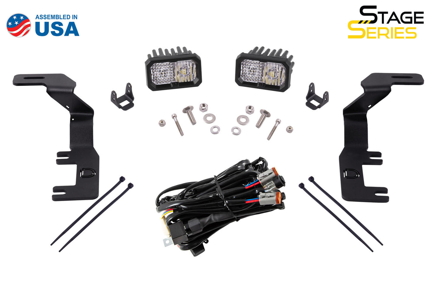 Grabenlichthalterungen für 2015-2021 Chevrolet Colorado Diode Dynamics