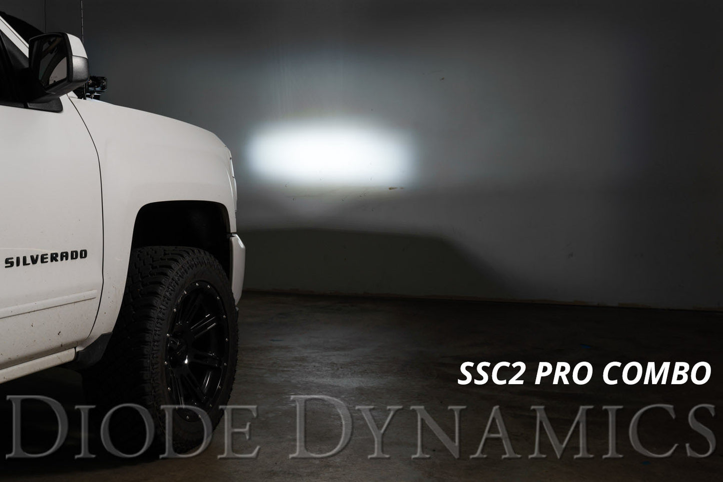 Kit de luces LED para zanjas SS3 para Silverado/Sierra 2014-2019, combinación Sport Yellow Diode Dynamics