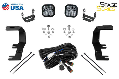 Kit de luces LED para zanjas SSC2 para Silverado/Sierra 2014-2019, combinación Sport White Diode Dynamics