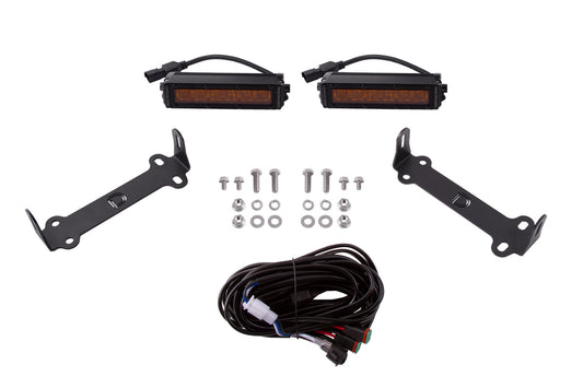 Stage Series SAE/DOT LED Lightbar Kit for 2014-2021 Toyota 4Runner Amber Driving Diode Dynamics