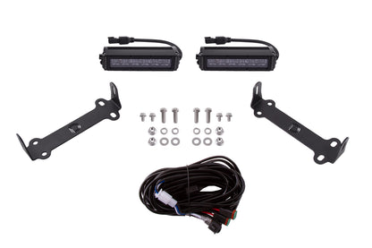 Kit de barra de luces LED SAE/DOT de la serie Stage para Toyota 4Runner 2014-2021 con dinámica de diodos de conducción ámbar