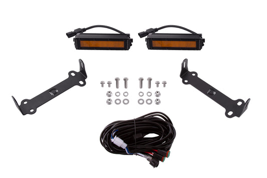 Stage Series SAE/DOT LED Lightbar Kit for 2014-2021 Toyota 4Runner Amber SAE/DOT Wide  Diode Dynamics