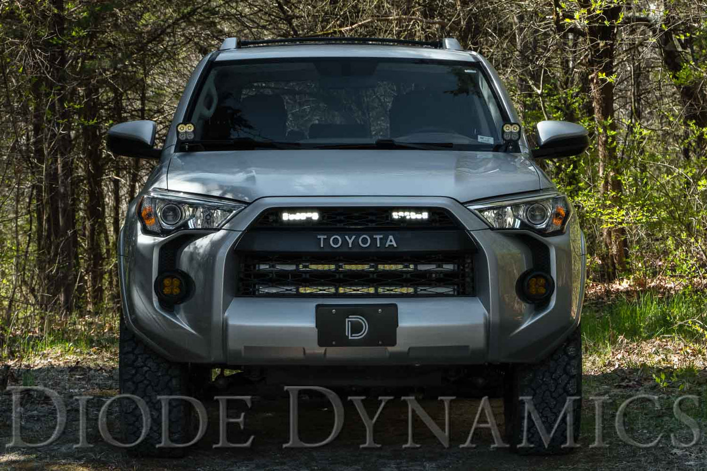 Stage Series SAE/DOT LED-Lichtleisten-Kit für 2014-2021 Toyota 4Runner Amber SAE/DOT Wide Diode Dynamics