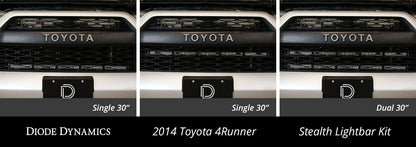 SS30 Stealth-Lichtleistenhalterungen für 2014-2019 Toyota 4Runner Diode Dynamics