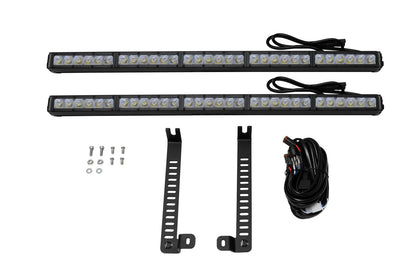 SS30 Single Stealth Lightbar Kit for 2014-2019 Toyota 4Runner White Combo Diode Dynamics