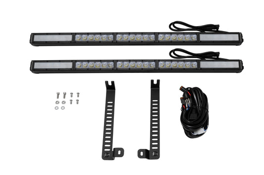 SS30 Dual Stealth Lightbar Kit for 2014-2019 Toyota 4Runner White Combo Diode Dynamics