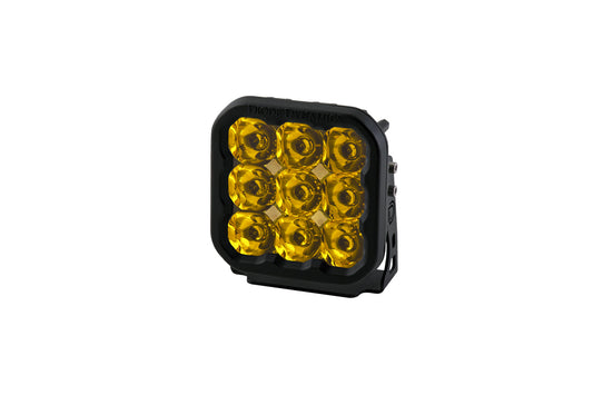 Foco LED deportivo SS5 con diodo único dinámico, color amarillo