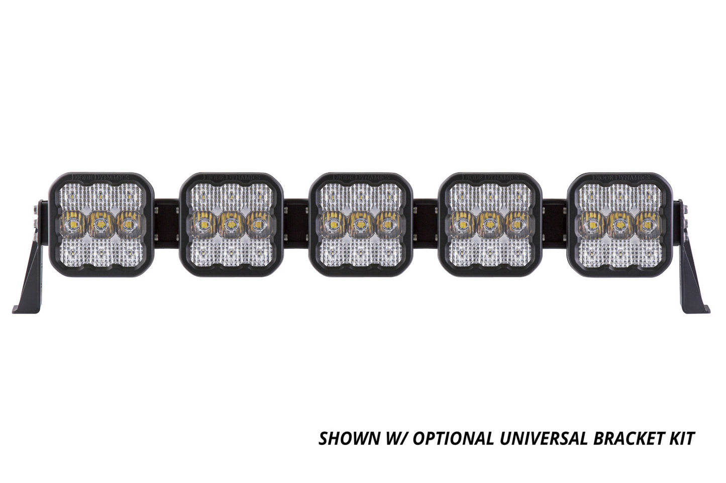 Barra de luces CrossLink de 5 unidades con diodos dinámicos combinados amarillos SS5 Sport Universal