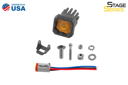 Serie Stage C1 LED Pod Amarillo SAE Fog Estándar ABL Cada diodo Dinámica