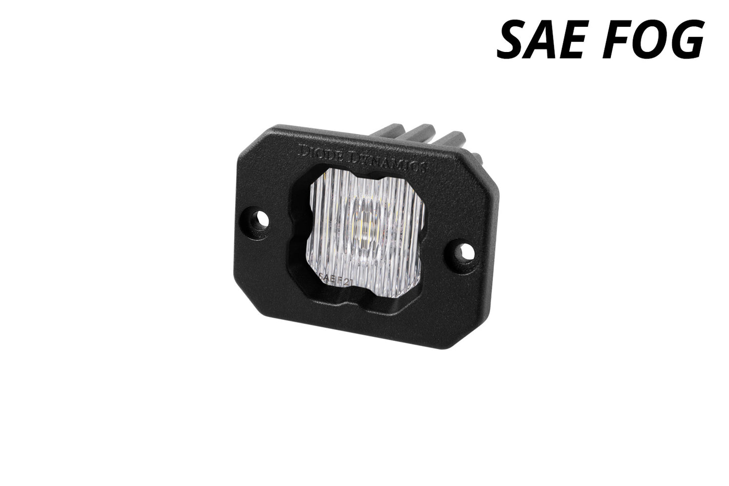 Stage Series C1 LED Pod White SAE Fog Flush WBL Each Diode Dynamics