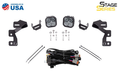 Kit de luces LED SS3 para zanjas para Ford Bronco Sport 2021, Sport White Combo Diode Dynamics