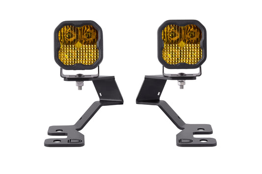 Kit de luces LED SS3 para zanjas para Ford Bronco Sport 2021, Sport Yellow Combo Diode Dynamics