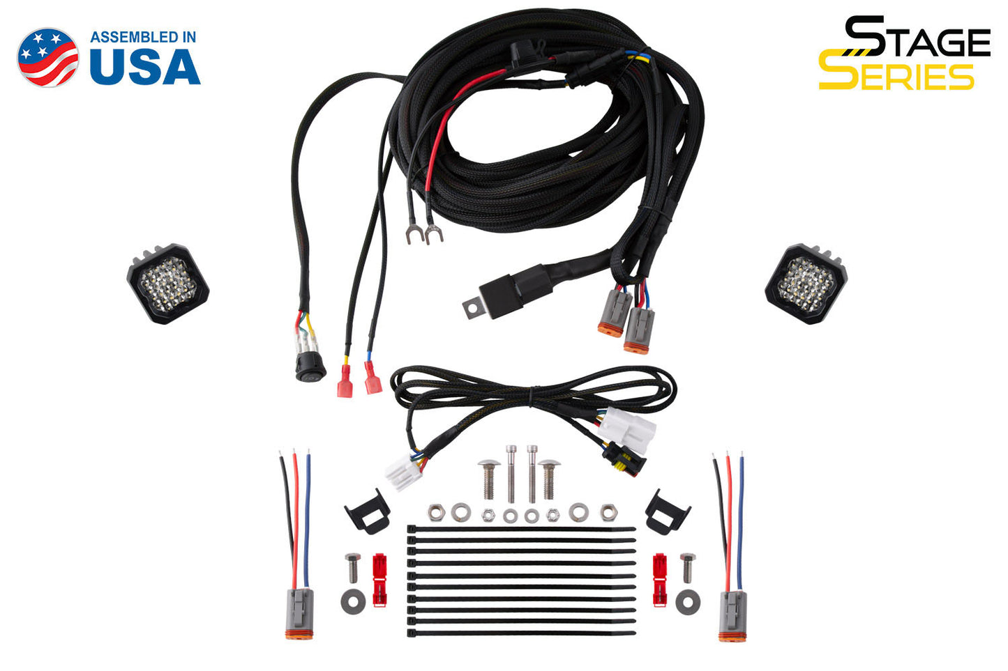 Kit de luces de marcha atrás Stage Series para Toyota 4Runner 2010-2021, C1 Pro Diode Dynamics